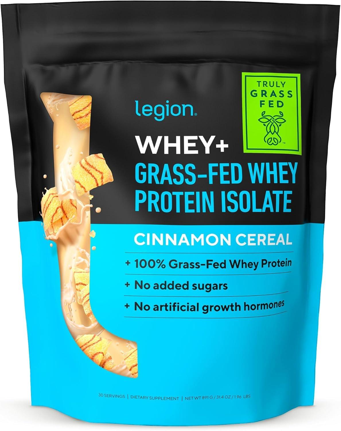Best Protein Powder – LEGION Whey+ Isolate from Grass Fed Cows Review
