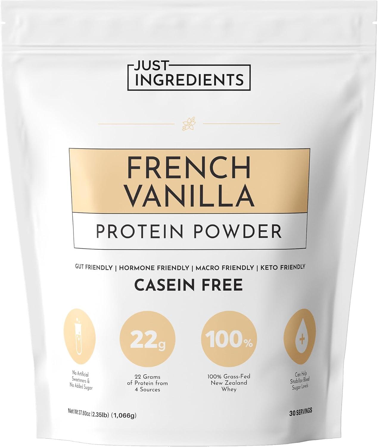 Best Protein Powder – JUST INGREDIENTS French Vanilla Protein Review